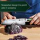thumbnail image 4 of Cuchillo HexClad Santoku de 18 cm, acero damasco y hoja completa, 4 of 4