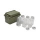thumbnail image 2 of 6 tarros de especias para camping, organizador de especias portátil, dispensador de condimentos de cocina, contenedores de especias, botella de condim Verde, 2 of 5