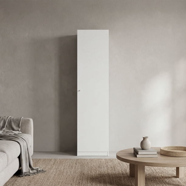Estante 1 Puerta Home-E5 Blanco 180,6x45,0x31,4 Cm