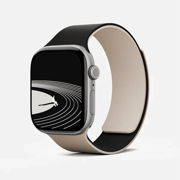 Correa MOFT Snap Duo para Apple Watch 44 45 46 49 mm Negro Blanco
