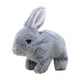 thumbnail image 5 of Juguete De Conejo Interactivo Muñeco De Conejito De Peluche Para Fiesta Favores Festival Gris, 5 of 5
