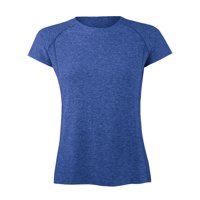 Andesland - Polera Dry Fit Manga Corta Deportiva Jaspeada Mujer