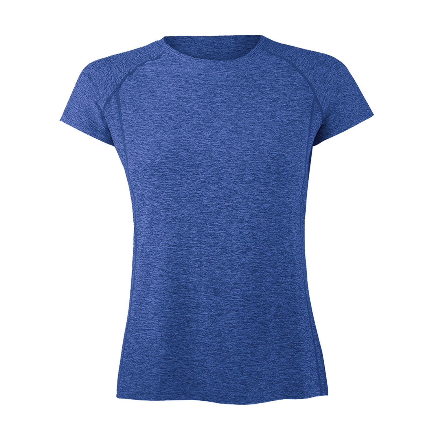 Andesland - Polera Dry Fit Manga Corta Deportiva Jaspeada Mujer