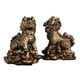 thumbnail image 1 of 1 Par De Cobre Chino Fengshui Kylin Chi-lin Qilin Dios Bestia Estatua Para El Hogar Cobre 5,5x7 Cm, 1 of 5