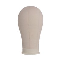 Ioensy - Cabeza De Maniquí Para Peluca Cabeza De Peluca De Lona Multiusos Para Salón De Belleza Sombrero Gorra 23 Pulgadas