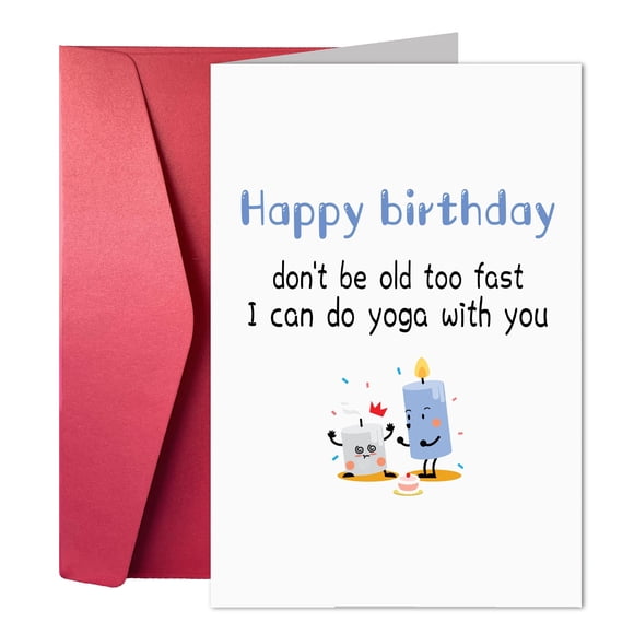 Tarjeta de felicitación Joycard divertida con diseño único para cumpleaños