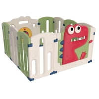 Bbqool - Corral Didáctico De Juegos Dinosaur Green