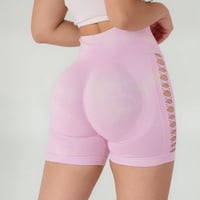 Flix Spa - Short Deportivo Mujer Tie Dye Push Up Con Aberturas