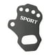 thumbnail image 4 of Guante De Entrenamiento Con Protección De Palma, Guante De Levantamiento De Pesas Para Entrenamiento Físico, Ciclismo, Gris S, 4 of 5