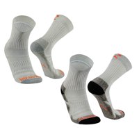 Silvera Nanotech - Calcetines De Montaña Trekking Senderismo Deportivos De Algodon Pima Para Hombre Y Mujer