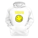 thumbnail image 1 of Polerón Canguro Nirvana Blanco Talla M Unisex, 1 of 3