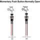 thumbnail image 3 of Gebildet 3V6V12V24V230V1A 10pcs 7mm Black Prewired Mini, 3 of 3