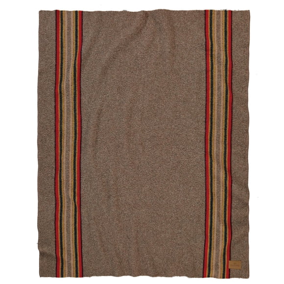 Manta Pendleton Yakima de Lana y Algodón 54x66 pulgadas Mineral Umber