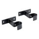 thumbnail image 1 of Pack 2 Unidades Soporte Simple Muro De Metal Negro 19 Mm, 1 of 2