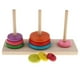 thumbnail image 1 of Torre De Madera De Hanoi Puzzle Toy Home Play Kids Gift Juego Tradicional Indio, 1 of 3