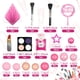 thumbnail image 2 of Juego de 32 piezas de adornos para tarta Tazimi – temática de maquillaje para cumpleaños, 2 of 7