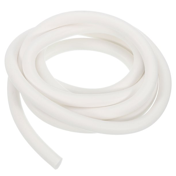REGALWOVEN Tira de Sellado de Espuma de Silicona, Larga para Almacén Blanco 8.5mm x 1.5 Metro