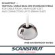 thumbnail image 2 of Sello de cable Scanstrut DS16-S Mini para conectores de 0,63 cm y cables de 0,08 a 0,35 cm, 2 of 6