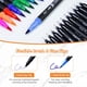 thumbnail image 3 of Plumas de pincel TBC The Best Crafts 48 colores de doble punta, 3 of 6