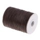 thumbnail image 5 of 170 Metros 1mm Algodón Encerado Cordón Joyería Abalorios Hilo Café, 5 of 5