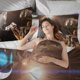 thumbnail image 5 of Villains Queen Of Halloween 3-Piece Bedding Set For Kids Boys Girls Adult Cartoon Warm Cute Fashion Holiday Present Gift Bed Sheets, 5 of 5