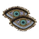 thumbnail image 1 of 2 Piezas Parches Bordados Moda Elegante Forma De Ojo Para Bufanda Mochila Jeans, 1 of 5