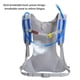 thumbnail image 2 of Breathable Bicycle Cycling Backpack, With Helmet Organizer Pocket, Hydration Pack For Biking Riding Running Hiking, 2 of 3