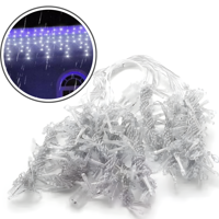 Genérica - Luz Luces Navidad Cascada Blanca 3Mx1M