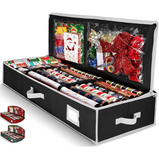 Organizador de papel de regalo Homior HOWrap para 18-24 rollos de hasta 40 in