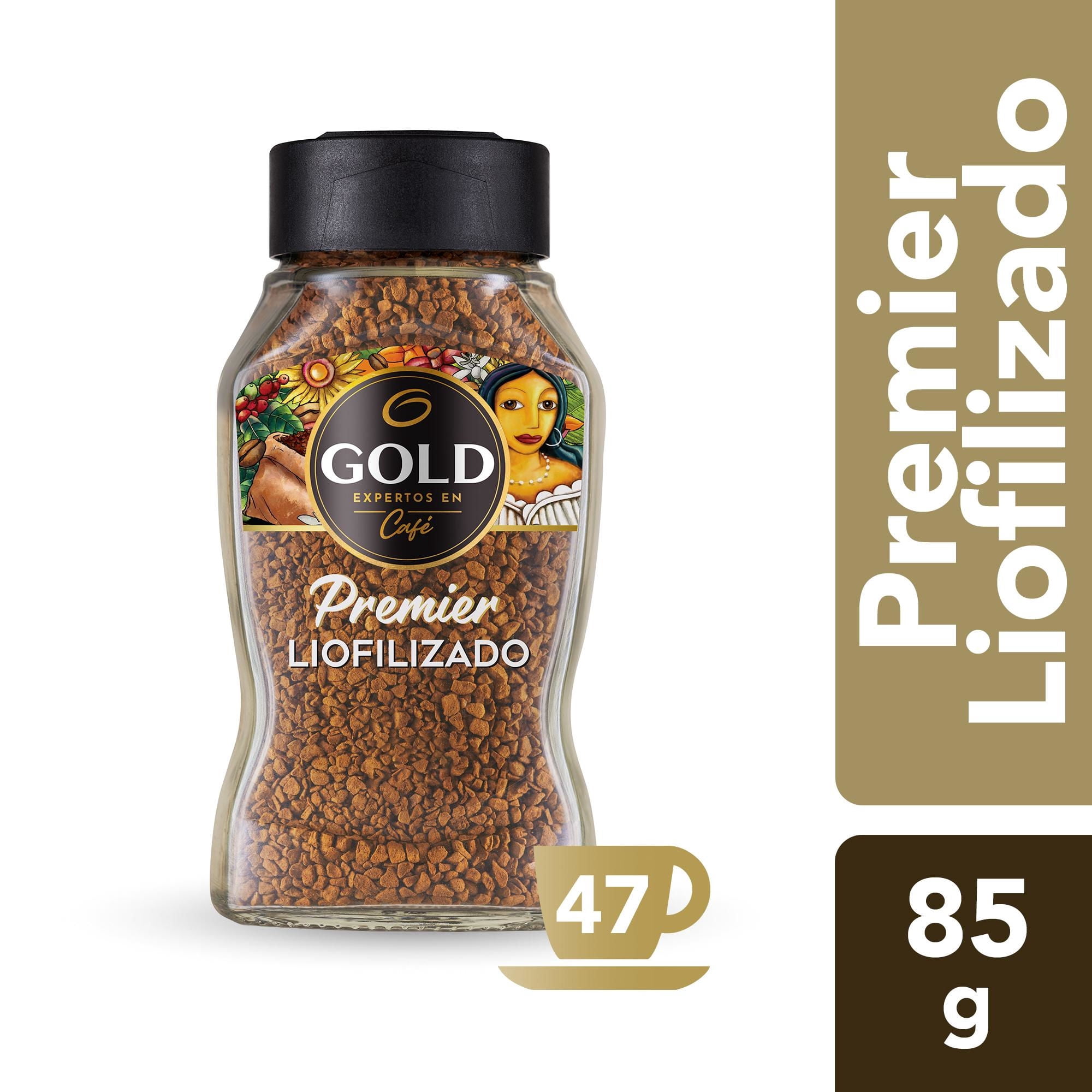 Café Instantáneo Arabic Frasco 85 g Gold