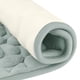 thumbnail image 5 of REGALWOVEN Alfombras de Baño de Espuma de Memoria Ultra Suaves Antideslizantes Absorbentes de Agua Secado Rápido Alfombra de Baño Gris 20" x 32", 5 of 6