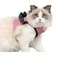 thumbnail image 1 of Arnés Y Correa Gato Ultra Ligero Antiescape Rosa L, 1 of 6