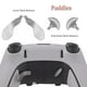 thumbnail image 3 of 4PCS Metal Back Paddles For PS5 DualSense Edge Controller,Paletas de repuesto intercambiables para PS5 DualSenseEdge Wireless Controller-Plateado, 3 of 6