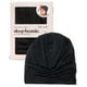 thumbnail image 2 of Gorro para dormir con forro kitsch de satén, más suave que la seda, negro, 2 of 3