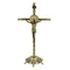 thumbnail image 2 of Crucifijo Pared Cruz Estatua Miniatura Cruz Estatua Para Gabinete Pascua Dormitorio Bronce, 2 of 5