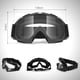 thumbnail image 2 of Gafas de protección Vameeco, paquete de 2, gafas de seguridad, negras y blancas, 2 of 7