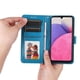 thumbnail image 5 of Funda tipo cartera FOXDOCK para Samsung Galaxy A33 5G , diseño girasol en relieve, cuero PU, cierre magnético, soporte y tarjetero, 5 of 5