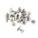 thumbnail image 4 of 10 piezas de aleación de Chicago tornillos clavos remaches para la decoración de cuero de bricolaje de plata, 4 of 5