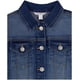 thumbnail image 4 of Campera de Jean para Niñas Calvin Klein Stretch Denim con Botones 8-10, 4 of 4