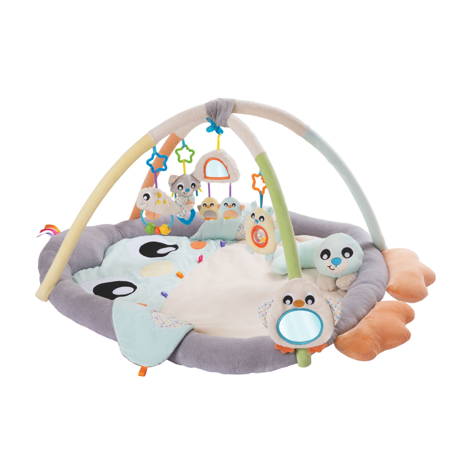 Gimnasio Interactivo Acurrucame Pingüino Multicolor