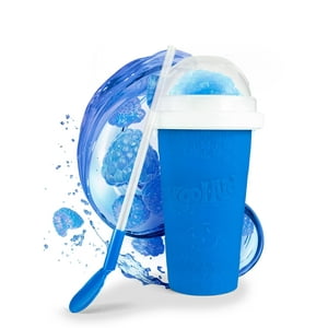 Slush Cup Nostalgia Kool-Aid Squeezy, 300 Ml, Con Cúpula Y Color Azul Pajizo