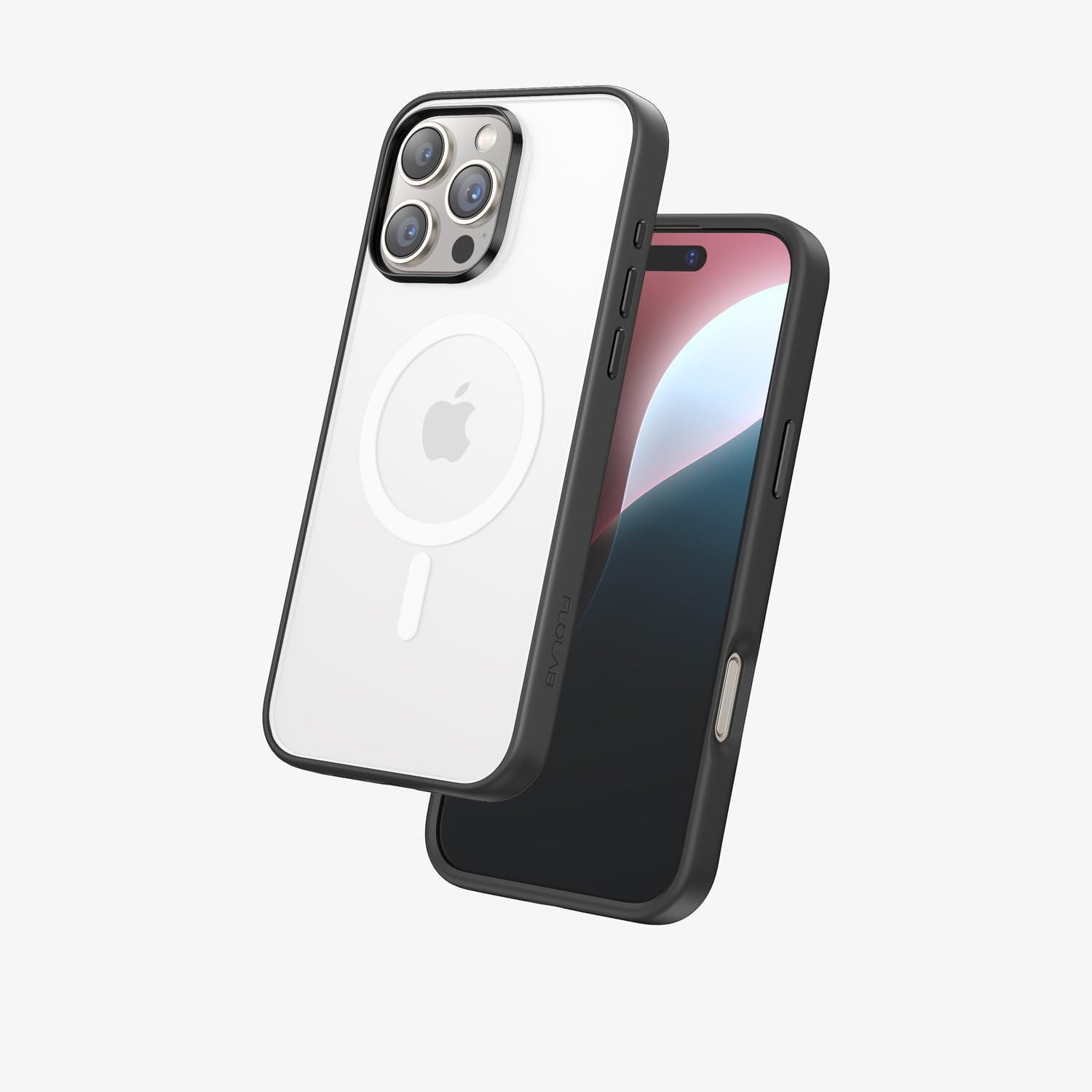 Funda Flolab Surtect Tri-fusion Transparente Mate Para Iphone 16 Pro