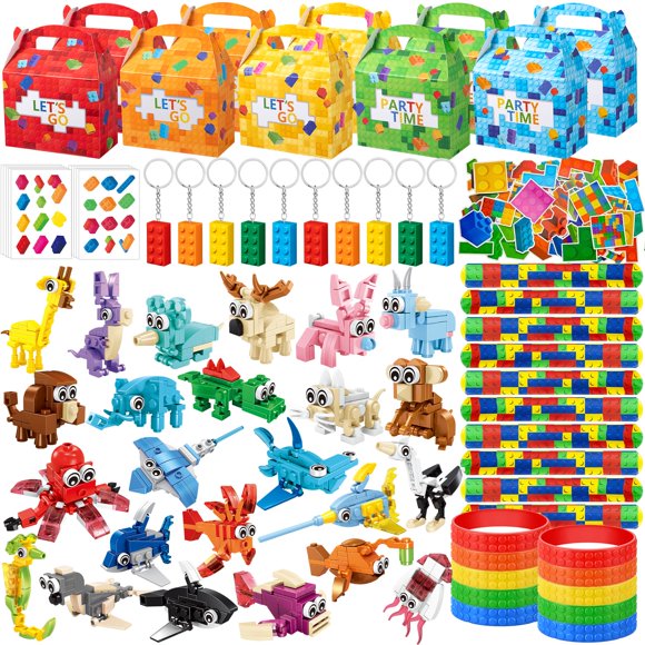 Building Blocks Party favorece a JOLJUMP con bloques de animales
