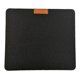 thumbnail image 4 of Alfombrilla De Ratón Suave Mesa Escritorio De La Computadora Alfombrilla De Fieltro Cojín Para Computadora Portátil Oficina Hogar Negro, 4 of 5
