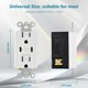 thumbnail image 4 of Enchufe de pared USB Micmi 65 W 2 puertos USB‑C, 15 A, paquete de 10, 4 of 7