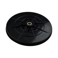 Magideal - Accesorios De Almohadilla De Lijado 9 Pulgadas Conveniente Almohadilla De Respaldo De 8 Orificios Para Lijas Eléctricas Taller De Pulido De Bricolaje