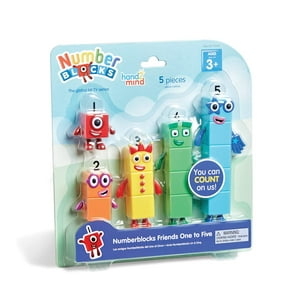Figuras De Juguete Hand2Mind Numberblocks Friends 1 A 5 Para Niños