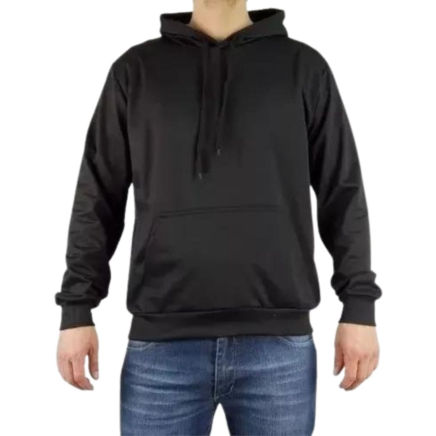 Likeshop - Poleron Frisado Canguro Gorro Invierno Forro Polar Unisex 0422