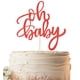 thumbnail image 1 of Decoración de tarta EONNCNT Oh Baby con purpurina roja para baby shower, 1 of 7