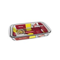 Genérico - Pack 2 Fuentes Rectangulares Pequeña Mediana